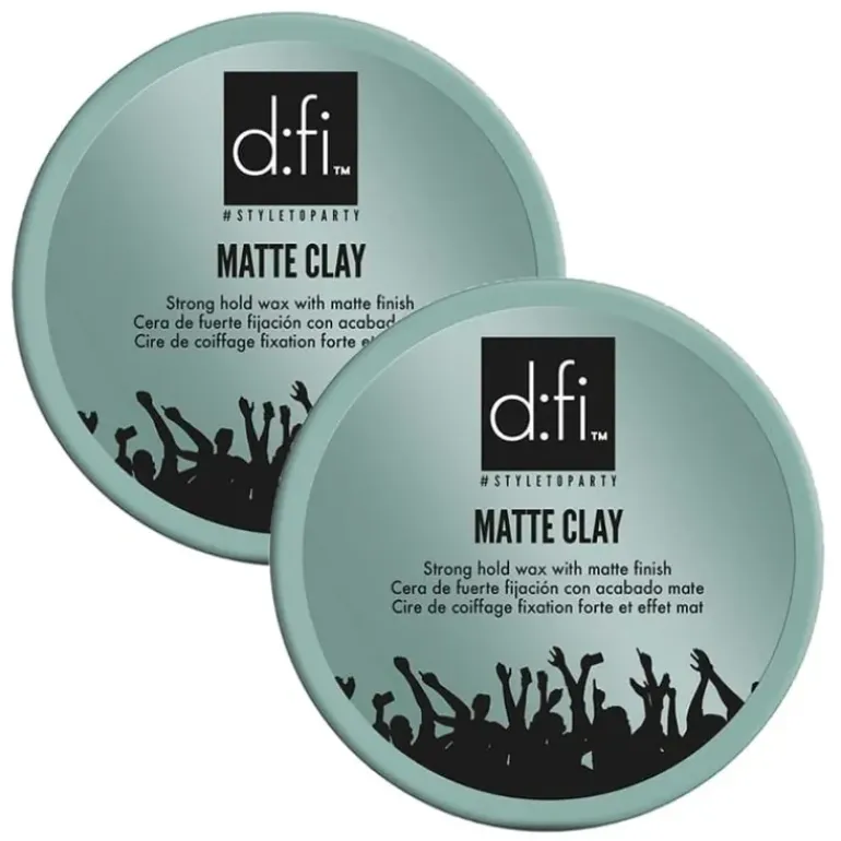 2-pack D:fi Matte Clay 75g