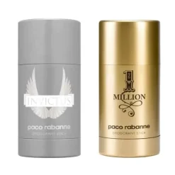 2-pack Paco Rabanne 1 Million + Invictus Deostick 75ml
