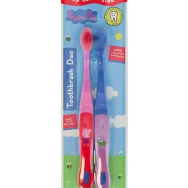 Peppa Pig Toothbrush Duo Super Soft