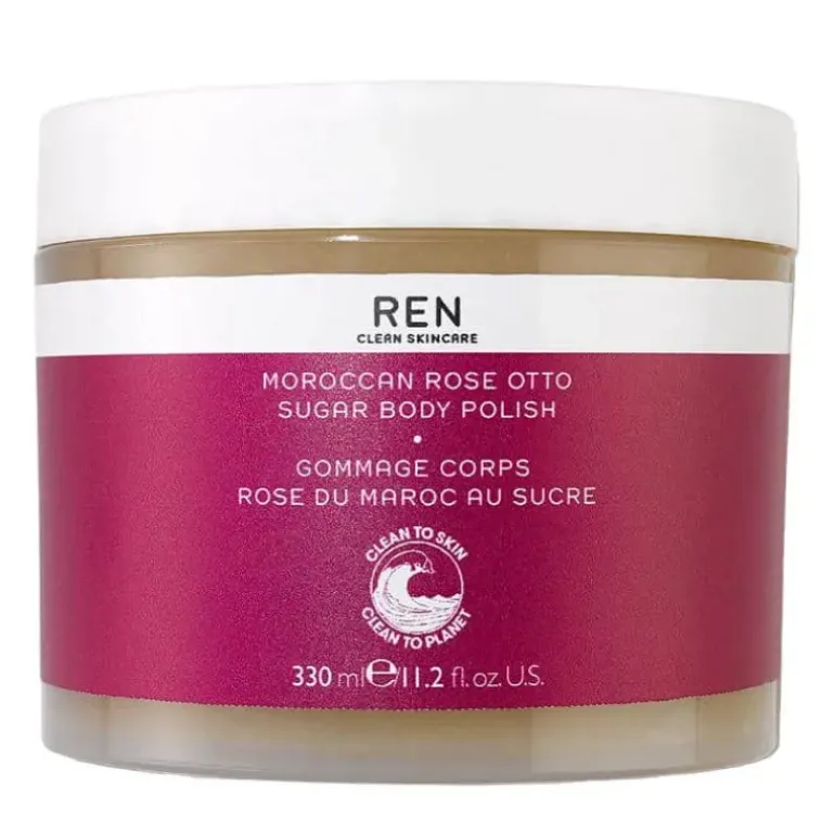 REN Moroccan Rose Otto Sugar Body Polish 330ml
