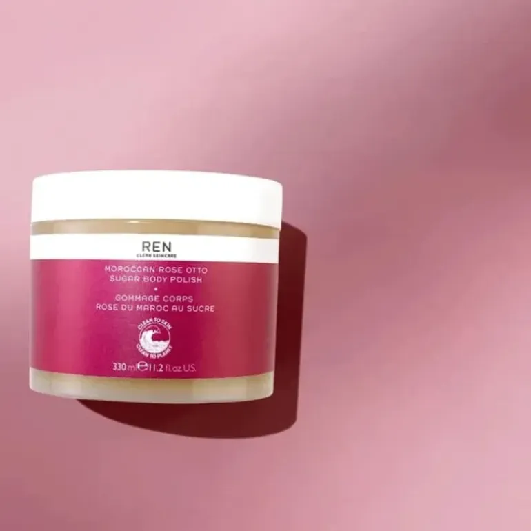 REN Moroccan Rose Otto Sugar Body Polish 330ml