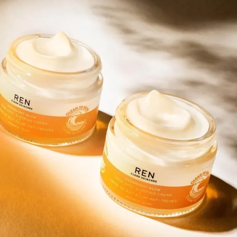 REN Overnight Glow Dark Spot Sleeping Cream 50ml