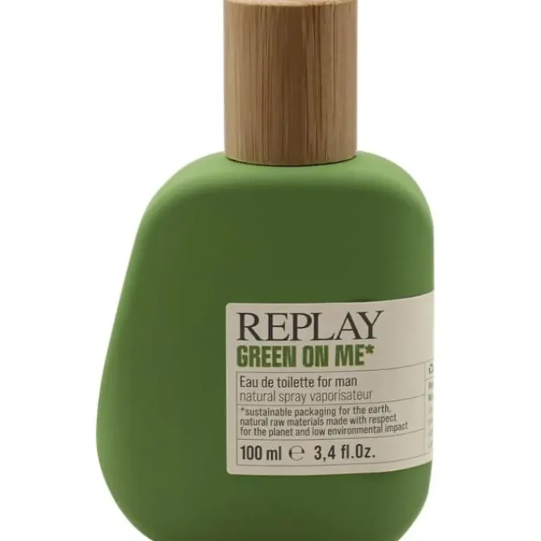 Replay Green On Me Man Edt 100ml