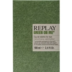 Replay Green On Me Man Edt 100ml