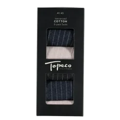 Topeco Mercerized Cotton Socks 6-pack