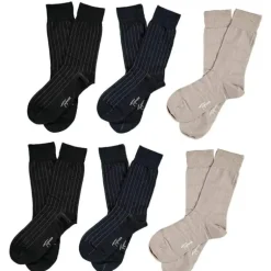 Topeco Mercerized Cotton Socks 6-pack