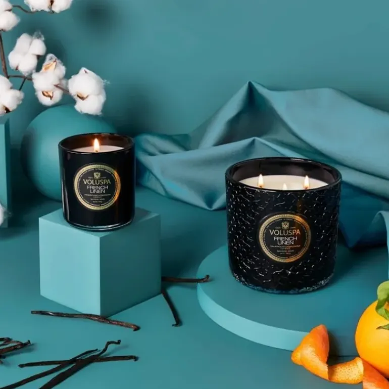 Voluspa Classic Candle French Linen 269g