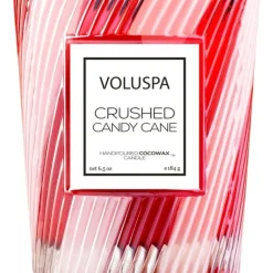Voluspa Crushed Candy Cane 3-wick Tin Candle