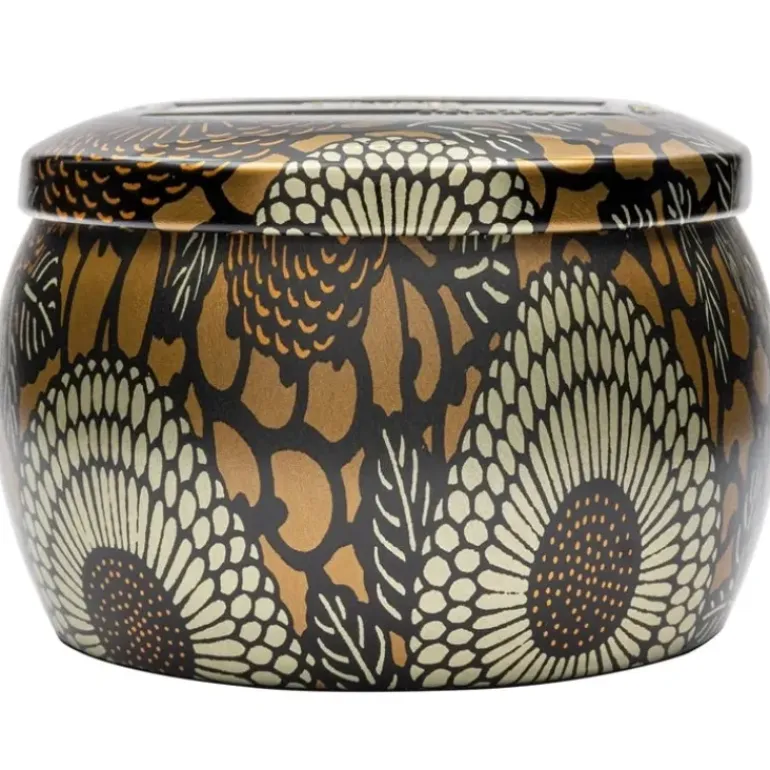 Voluspa Decorative Tin Candle Gilt Pomander & Hinoki 113g