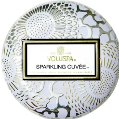 Voluspa Decorative Tin Candle Sparkling Cuvée 113g