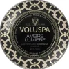 Voluspa Maison Decorative Tin Candle Ambre Lumiere 113g