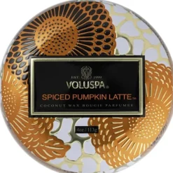 Voluspa Mini Decorative Tin Candle White Cypress 113g