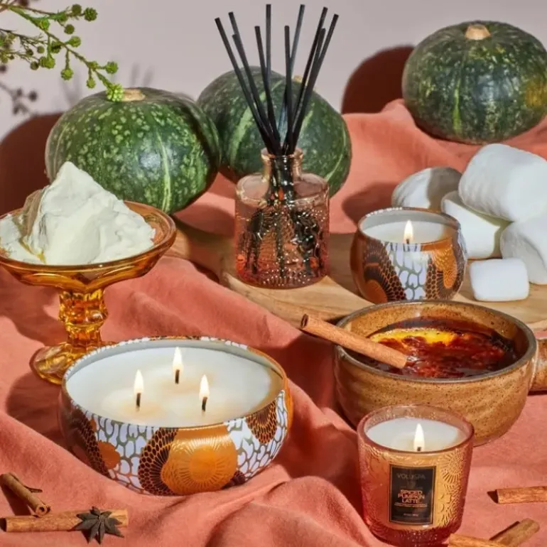 Voluspa Mini Decorative Tin Candle Temple Moss 113g