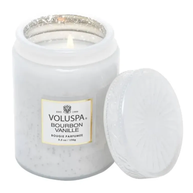 Voluspa Small Glass Jar Bourbon Vanille 156g