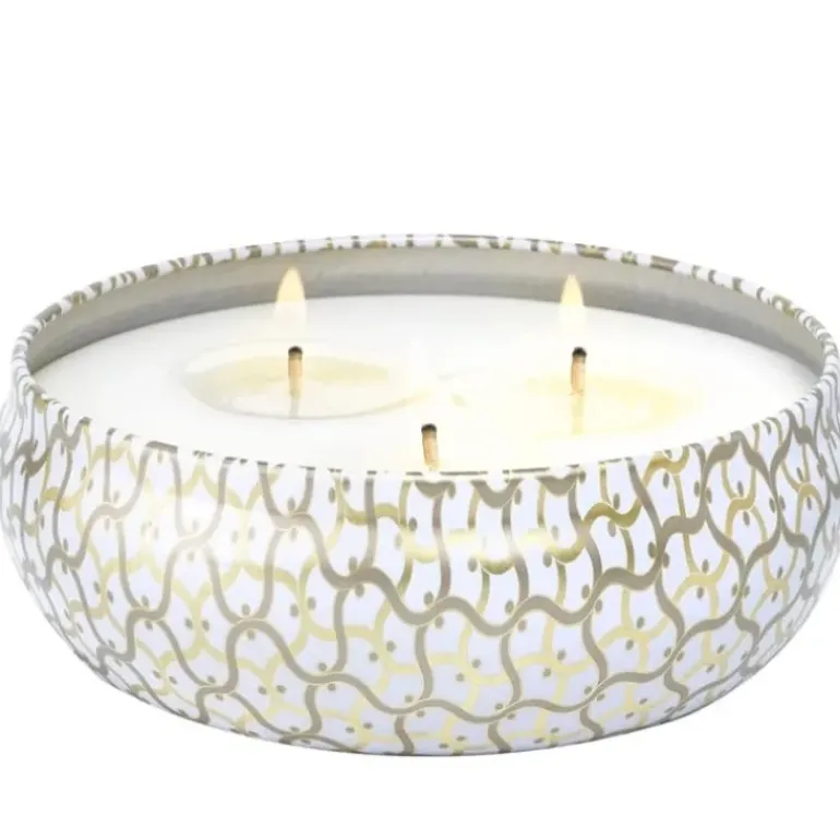 Voluspa 3-Wick Candle Decorative Tin Freesia Clementine 340g