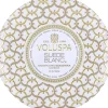 Voluspa 3-Wick Candle Decorative Tin Baltic Amber 340g