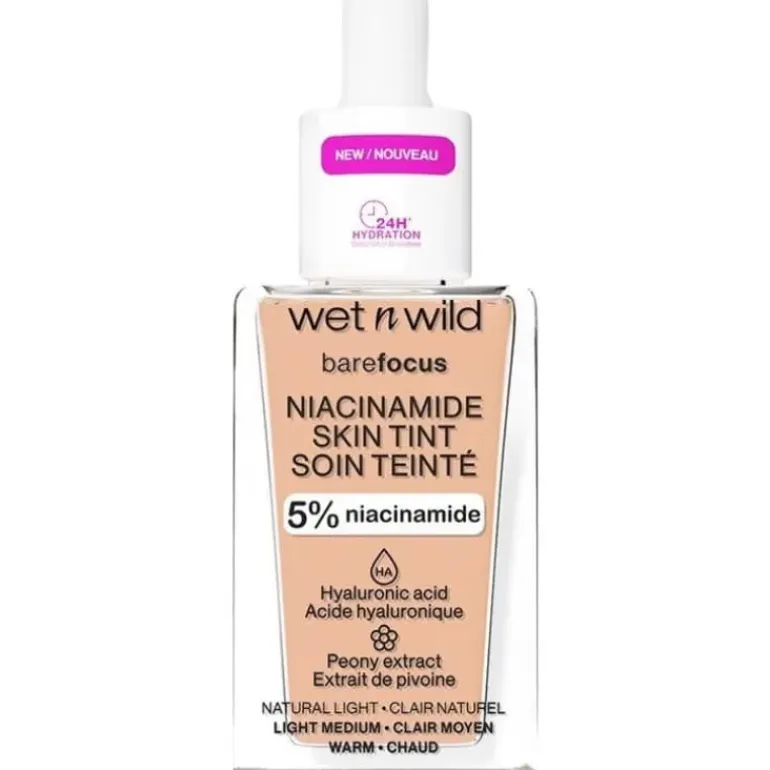Wet n Wild Bare Focus Niacinamide Skin Tint 32ml – Deep