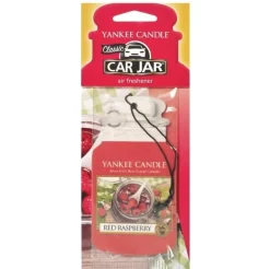 Yankee Candle Car Jar Air Freshener Red Raspberry